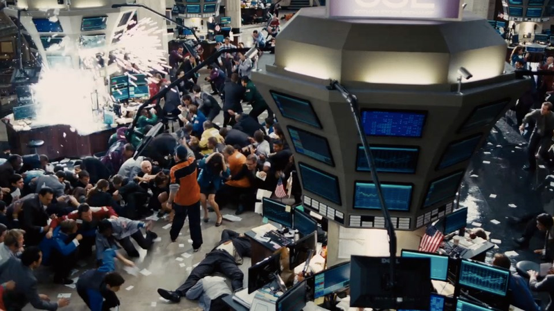 Illustration for article titled Dark Knight Rises trailer screencaps show just how bad it gets for Bruce Wayne